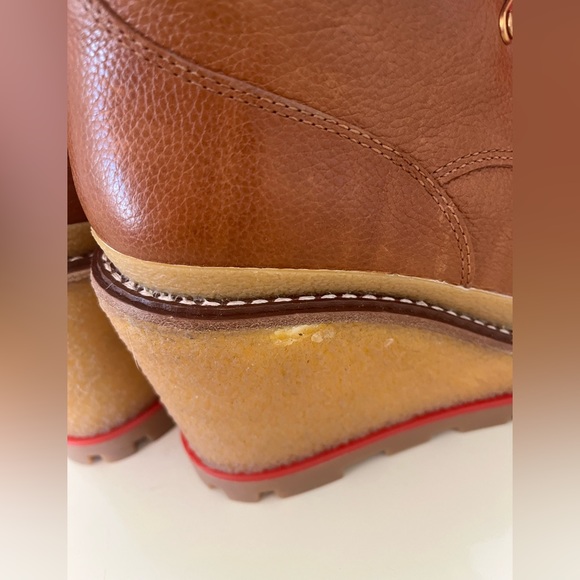 Tory Burch HIKER WEDGE SHEARLING BOOT - Picture 2 of 8